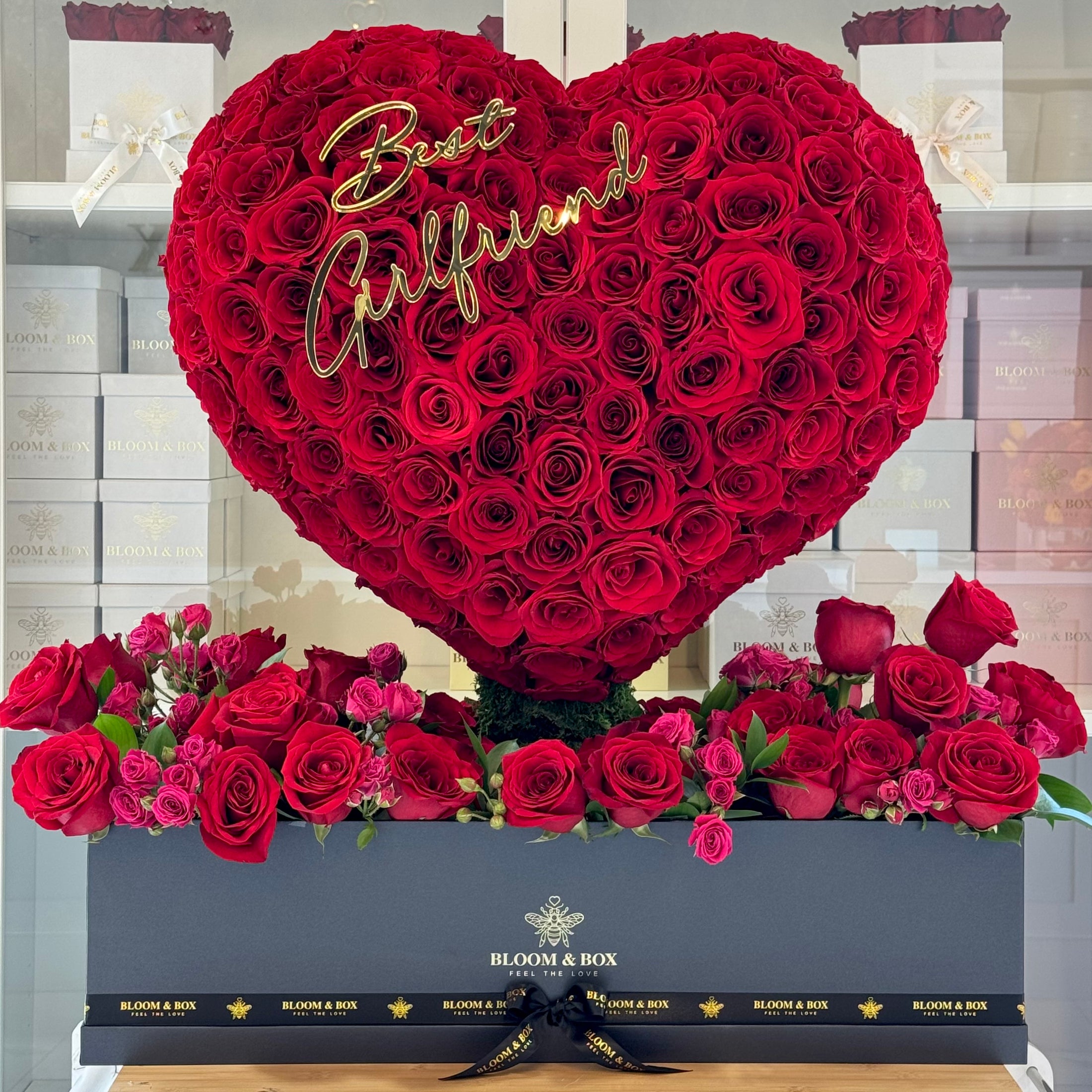 Best Girlfriend Heart Box