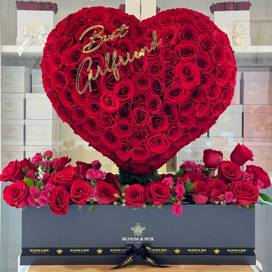 Best Girlfriend Heart Box