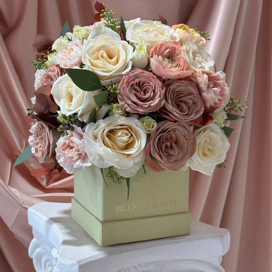 Elegant Blush Bloom Box
