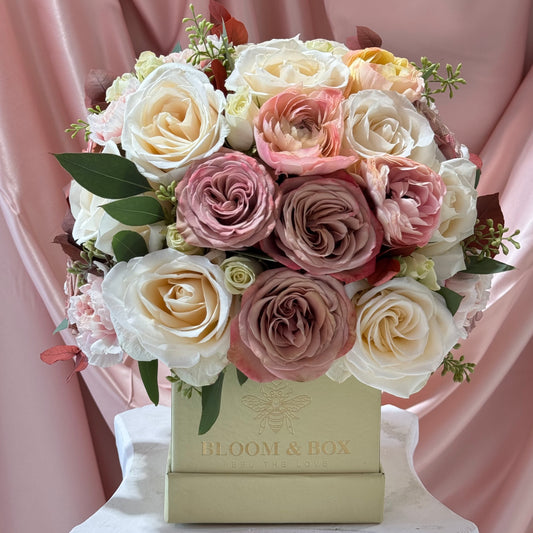 Elegant Blush Bloom Box