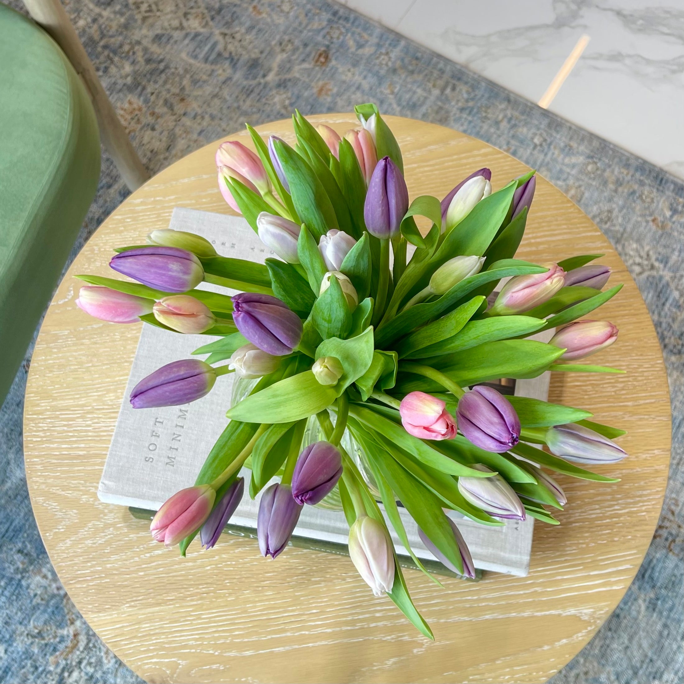Blush Tulip Garden
