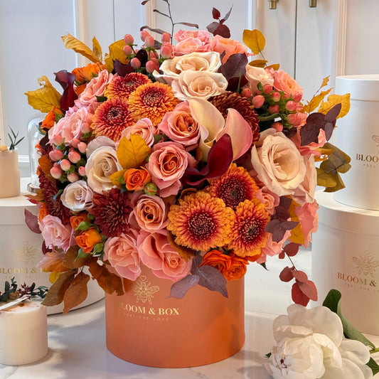 The Fall In Love Box - bloomandboxflowers
