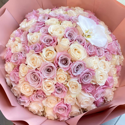 cotton candy Bouquet - bloomandboxflowers