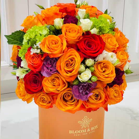 Mrs. Orange - bloomandboxflowers