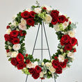 Load image into Gallery viewer, Sympathy Wreath - bloomandboxflowers
