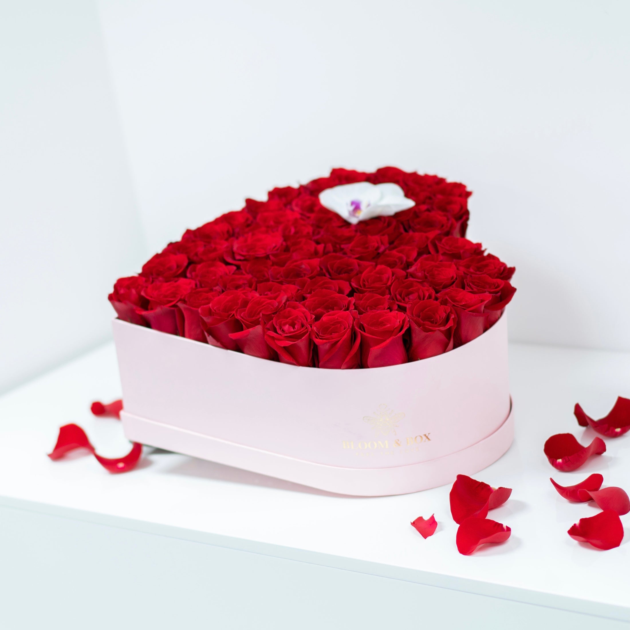 The I Love You heart Box - bloomandboxflowers